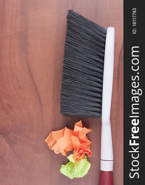 Background with subjects associable as tools for house cleaning.