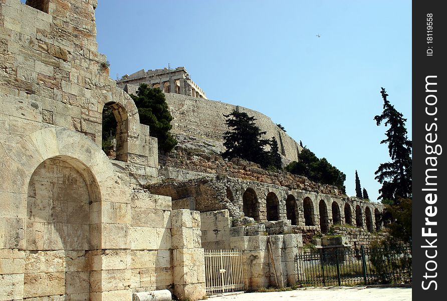 Ruins And Acropolis