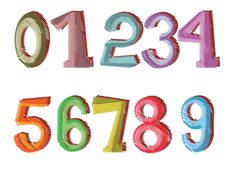 Numbers Set Stock Image Numbers Set Stock Image