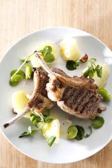 Lamb Cutlets Royalty Free Stock Photo Lamb Cutlets Royalty Free Stock Photo