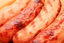 Sausages Royalty Free Stock Photography
