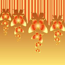 Abstract Colourful Background With Butterflies Royalty Free Stock Photography Abstract Colourful Background With Butterflies Royalty Free Stock Photography