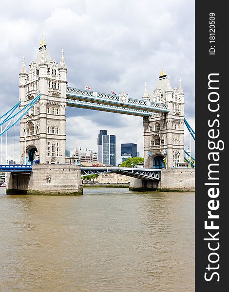 Tower Bridge in London, Great Britain