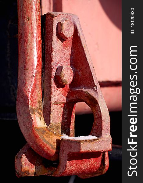 This is a part of an old steam engine 9П-17485 situated in Kiev Politechnical Institue park, Kyiv, Ukraine. This engine was built in the beginning of XX century, currently is put on podium as a monument. This is a part of an old steam engine 9П-17485 situated in Kiev Politechnical Institue park, Kyiv, Ukraine. This engine was built in the beginning of XX century, currently is put on podium as a monument.