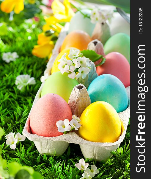 Colorful Easter Eggs