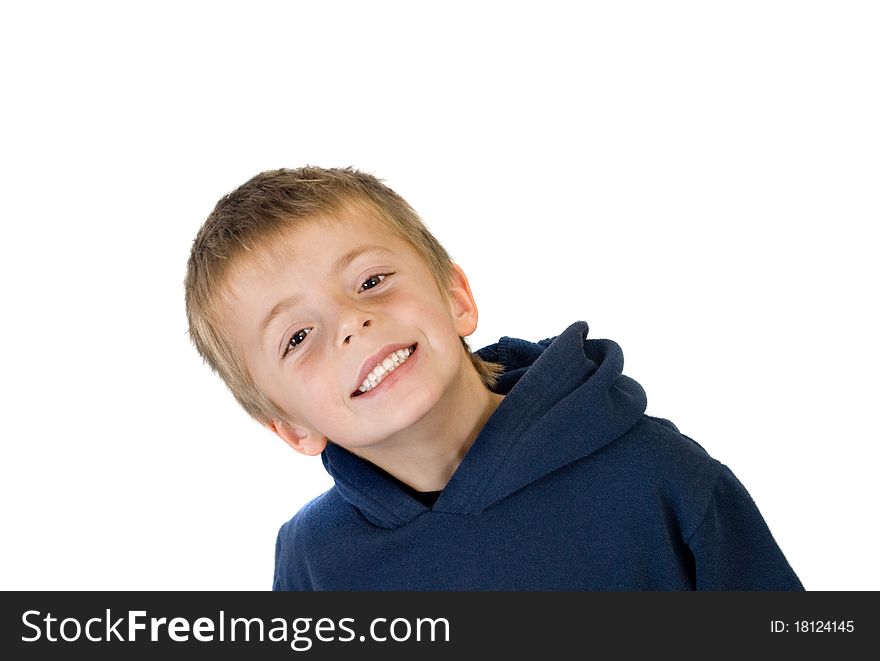 Boy With Healthy Teeth