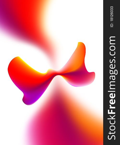 Style colorful abstract background with air butterfly. Style colorful abstract background with air butterfly