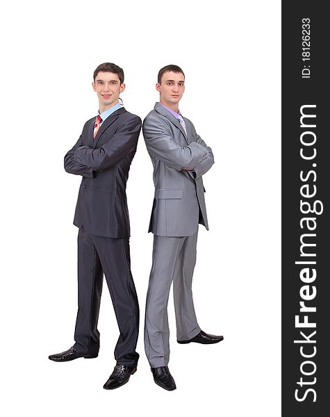 Two Young Businessman