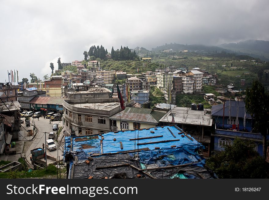 A city in West Sikkim. A city in West Sikkim