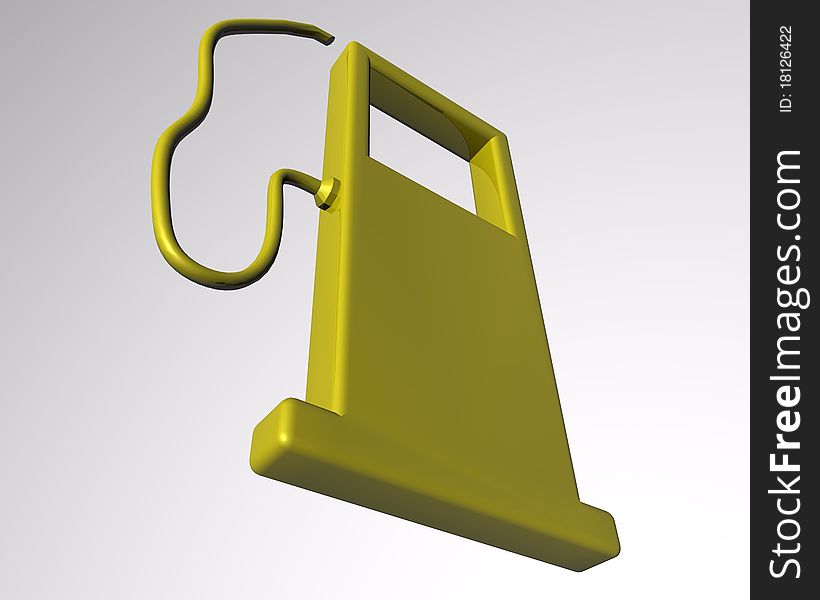 Insulated Yellow Icon Refueling