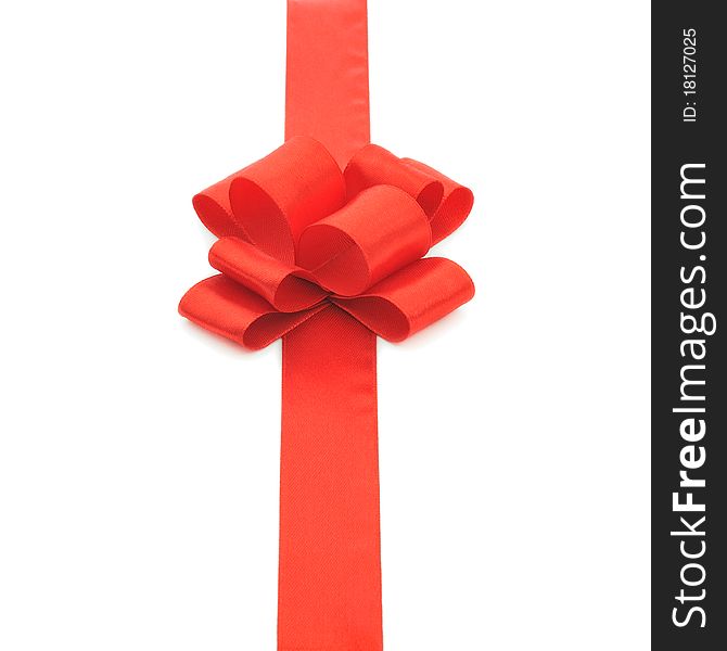 Red Gift Bow