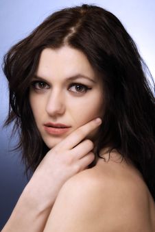 Sensual Brunette Royalty Free Stock Image Sensual Brunette Royalty Free Stock Image
