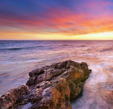 Beautiful Seascape Royalty Free Stock Images Beautiful Seascape Royalty Free Stock Images