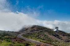 Roque De Los Muchachos Observatory, La Palma Stock Photo Roque De Los Muchachos Observatory, La Palma Stock Photo