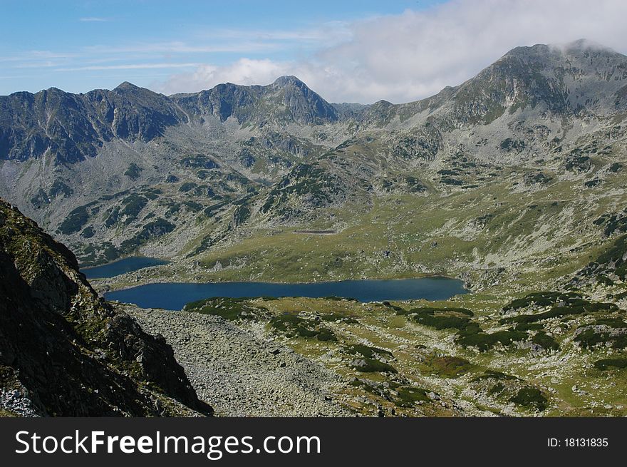 Lake in Retezat National Park, Romania