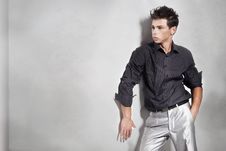 Handsome Young Man Stock Images