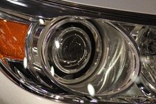 Car Headlights Stock Image Car Headlights Stock Image