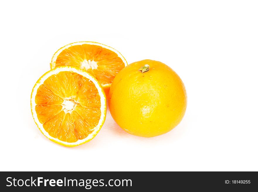 Isolated lemons on white background. Isolated lemons on white background