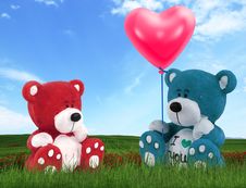 Love Bears Royalty Free Stock Photo