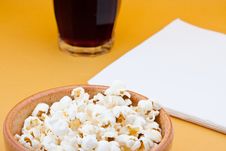 Pop Corn And Cola Stock Photos Pop Corn And Cola Stock Photos