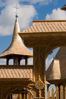 Wooden Church Roof And Steeple Stock Image Wooden Church Roof And Steeple Stock Image