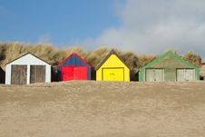 Beach Huts. Stock Photo Beach Huts. Stock Photo