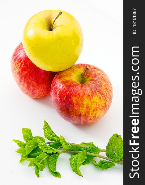 Tree Apples With Mint