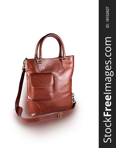 Classic leather bag for woman. Classic leather bag for woman