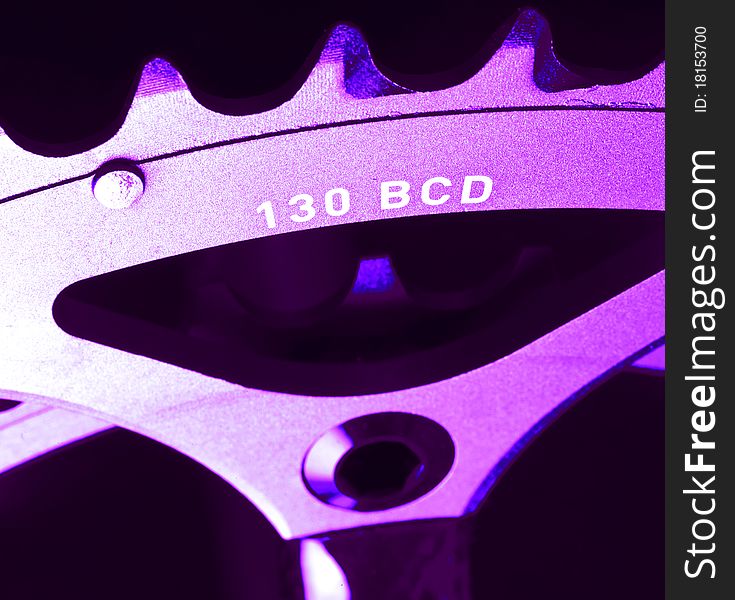 Special race bicycle gear macro