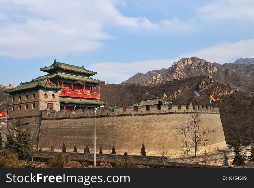 Defense project in ancient China - the Great Wall.