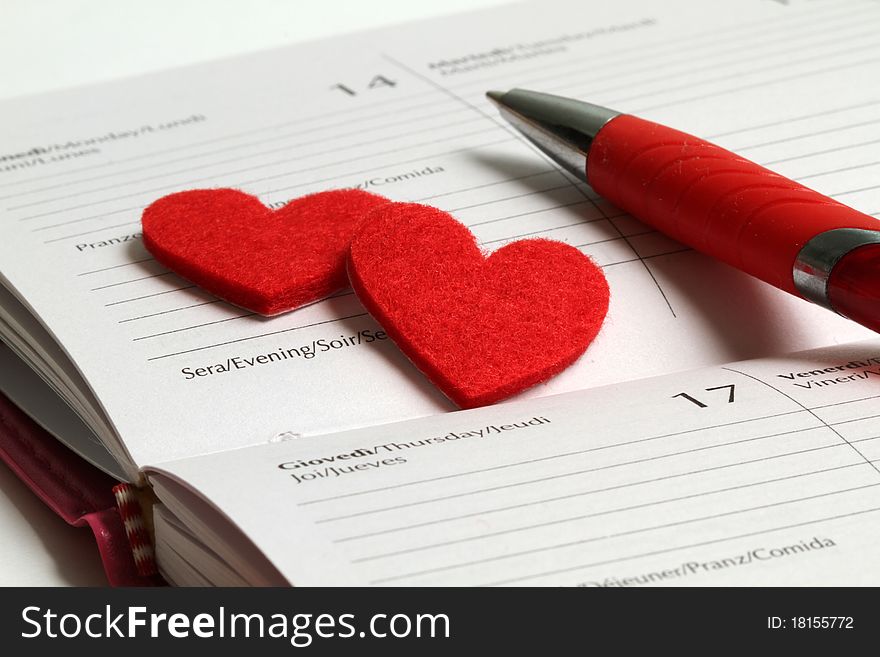 14 February. St Valentine's Day