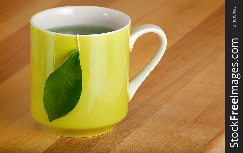 Mug of Organic Green Tea