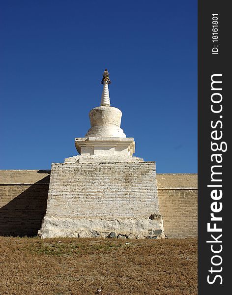 Stupa In Mongolia