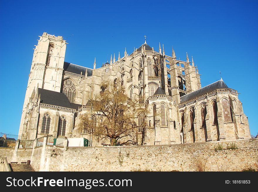 Cathedral Saint Julien du Mans, France