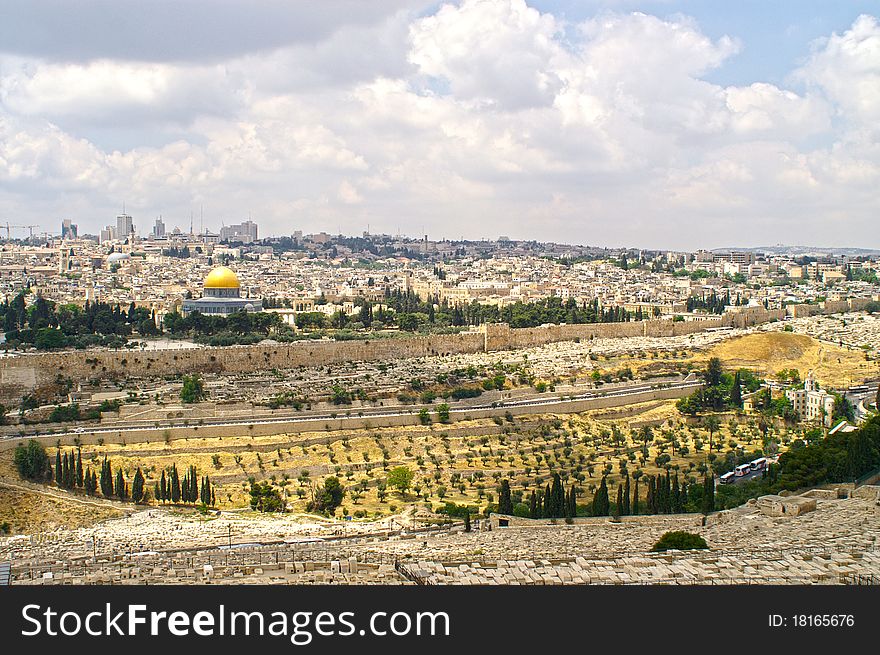 Panorama Of Jerusalem 2
