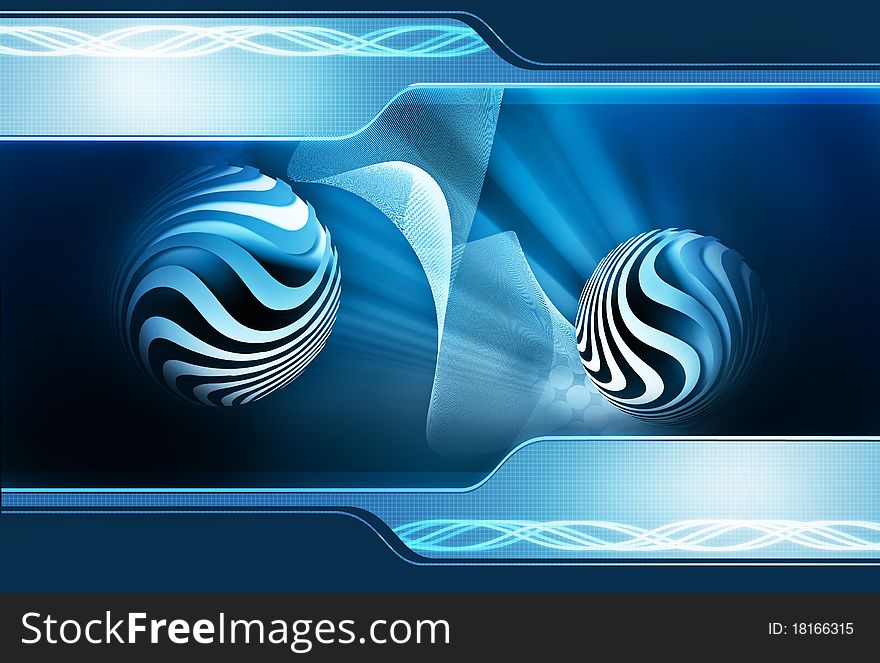 Blue Abstract Background