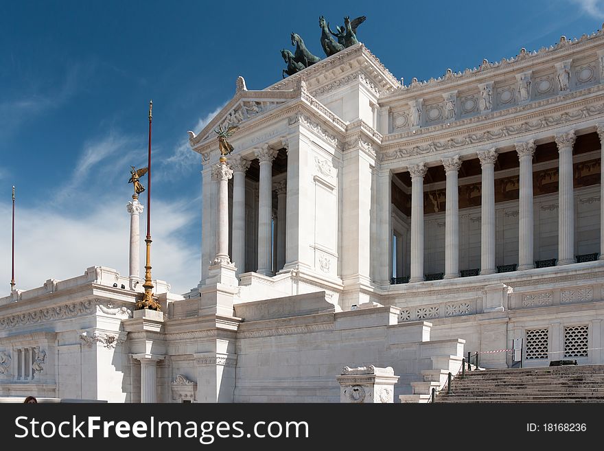 Monument of the Vittorio Emanuele II in Rome