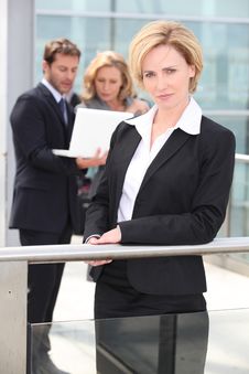 Portrait Of A Businesswoman Stock Photography