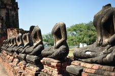 Ruin Buddha Stock Images