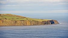 Part Of Coastline On A Clear Day Royalty Free Stock Image Part Of Coastline On A Clear Day Royalty Free Stock Image