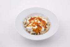 Syrup Spaghetti Royalty Free Stock Photos Syrup Spaghetti Royalty Free Stock Photos