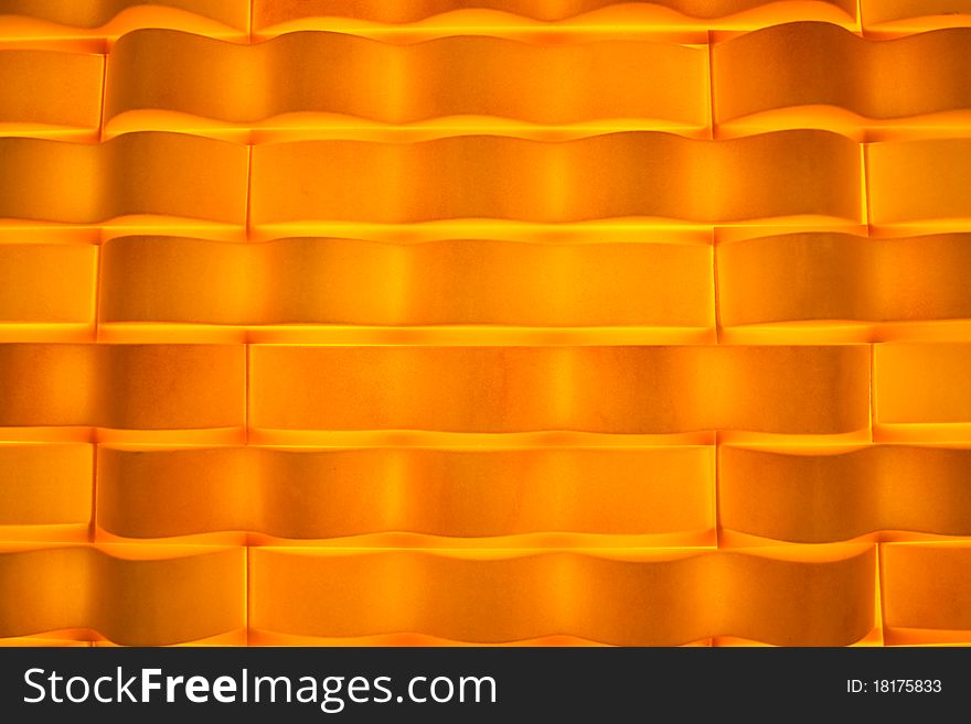 Vivid orange velvet wallpaper abstract design