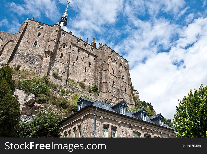 The Abbey at Mont St Michel - Normandy - France