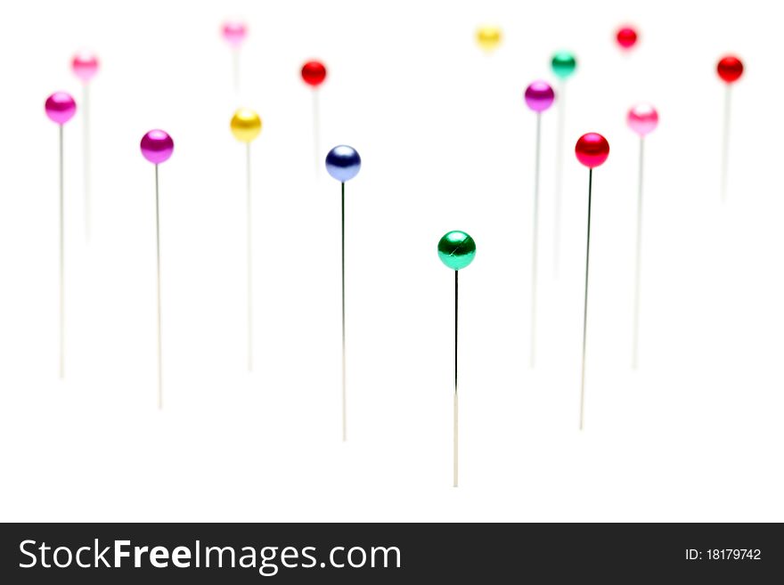 Colorful Pins