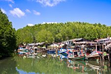 Fishing Boats In Koh Chang Thailand Royalty Free Stock Photos Fishing Boats In Koh Chang Thailand Royalty Free Stock Photos