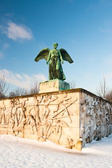 Sculpture Of Angel Stock Image