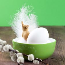 Easter Eggs And Bunny Stock Photos Easter Eggs And Bunny Stock Photos