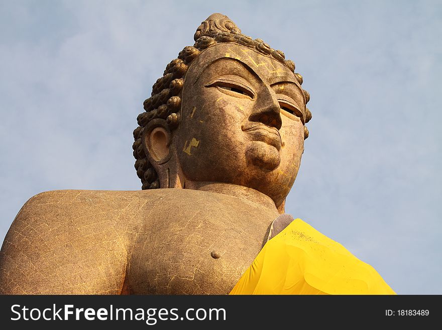 The big buddha in thailand