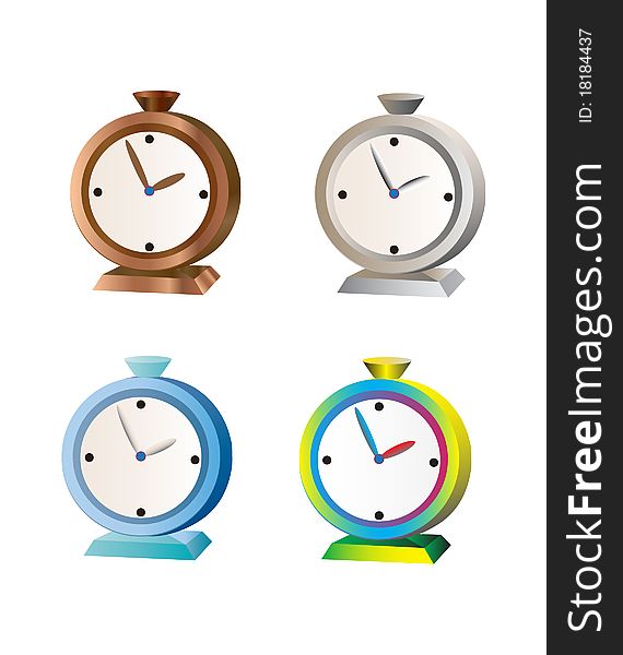 Four Type Of Clocks