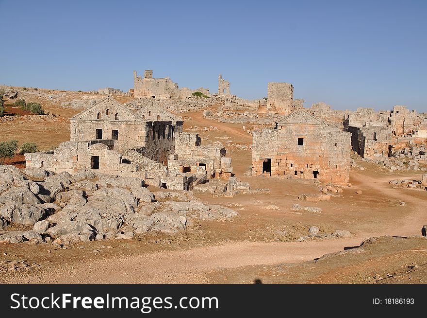 Dead City Of Serjilla, Syria